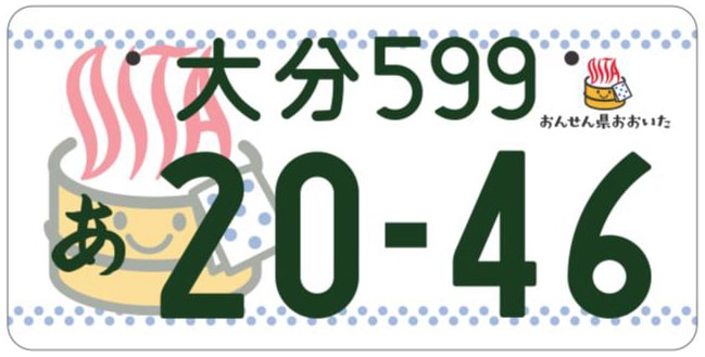 大分ナンバープレート