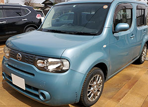 日産キューブ2012新潟県の買取実績2023/03/09