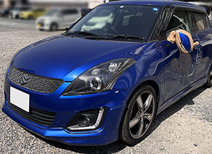 スズキスイフト2014岡山県の買取実績2023/03/11