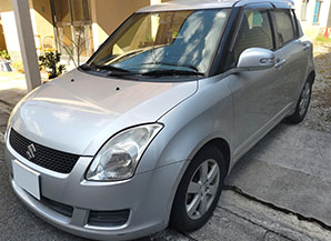 スズキスイフト2008京都府の買取実績2023/03/22