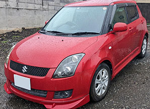 スズキスイフト2010山梨県の買取実績2023/03/26