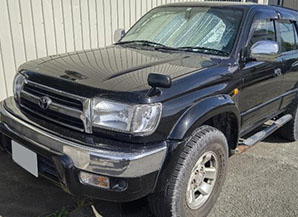 トヨタ ハイラックスサーフ 2000年式 和歌山県の買取実績 2023-04-28画像