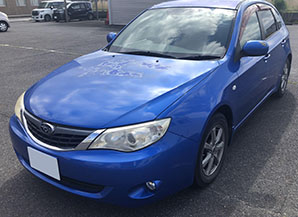 インプレッサ2008滋賀県の買取実績2023/04/30