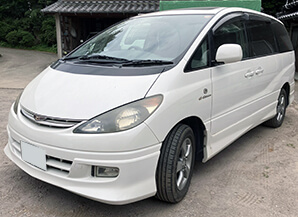 トヨタ エスティマ 2002年式 長崎県の買取実績 2023-05-12画像