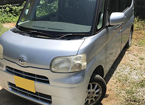 ダイハツ タント 2008年式 沖縄県の買取実績 2023-05-31画像