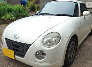 ダイハツ コペン 2002年式 福島県の買取実績 2023-06-08画像