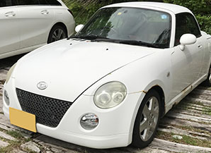 ダイハツ コペン 2003年式 長野県の買取実績 2023-06-09画像