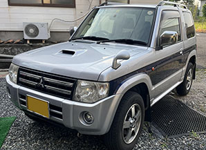 三菱パジェロミニ2012鳥取県の買取実績2023/06/18