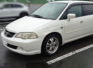 ホンダ オデッセイ 2002年式 高知県の買取実績 2023-06-21画像