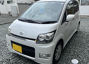 ダイハツ ムーヴ 2008年式 山梨県の買取実績 2023-06-28画像