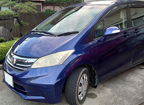 ホンダ フリード 2013年式 愛媛県の買取実績 2023-07-02画像