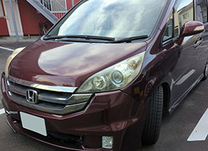 ホンダ ステップワゴン 2008年式 青森県の買取実績 2023-08-02画像