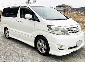 トヨタ アルファード 2005年式 奈良県の買取実績 2024-03-18画像