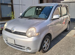 トヨタ シエンタ 2004年式 徳島県の買取実績 2024-04-20画像