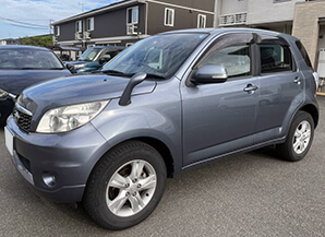 トヨタ ラッシュ 2009年式 高知県の買取実績 2024-05-05画像