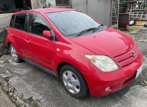 トヨタイスト2003岡山県の買取実績2024/05/15