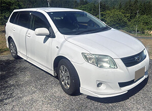 トヨタ カローラ フィールダー 2009年式 長野県の買取実績 2024-05-24画像