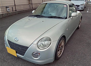 ダイハツ コペン 2004年式 奈良県の買取実績 2024-06-03画像
