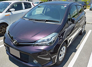 トヨタ ヴィッツ 2016年式 山口県の買取実績 2024-06-13画像