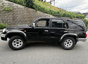 トヨタハイラックスサーフ2001山梨県の買取実績1899/12/30