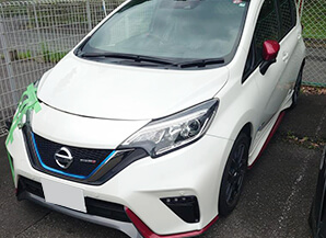 日産ノート2019神奈川県の買取実績1899/12/30