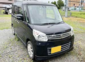 スズキ スペーシア 2014年式 茨城県の買取実績 2024-07-01画像