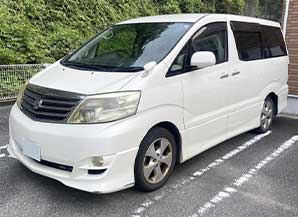 トヨタアルファード2006大阪府の買取実績2024/07/08