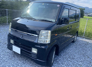 スズキ エブリイワゴン 2007年式 高知県の買取実績 2024-07-17画像