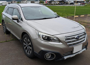 スバルレガシィアウトバック2015山形県の買取実績2024/07/17