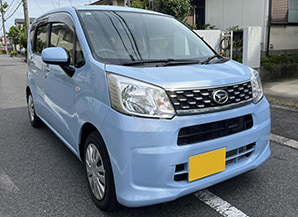 ダイハツ ムーヴ 2015年式 滋賀県の買取実績 2024-07-21画像