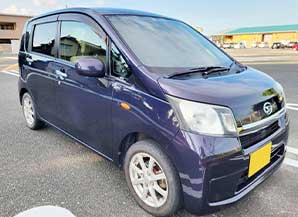 ダイハツ ムーヴ 2014 福岡県の買取実績 2024/07/28