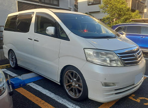 トヨタ アルファード 2007年式 東京都の買取実績 2024-08-03画像