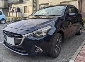 マツダ デミオ 2018年式 長野県の買取実績 2024-08-20画像