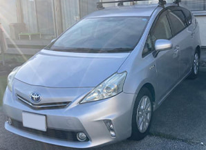 プリウスα2011大阪府の買取実績2024/08/21