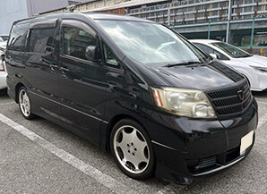 トヨタ アルファード 2003年式 兵庫県の買取実績 2024-09-27画像