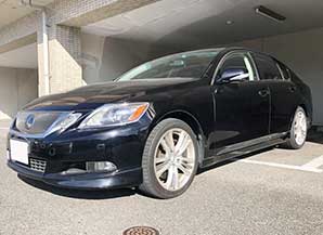 レクサスGS450h2008福岡県の買取実績2024/10/17