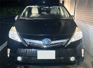トヨタ プリウスα 2013年式 秋田県の買取実績 2024-10-19画像