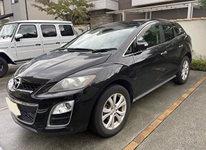 マツダ CX-7 2009年式 大阪府の買取実績 2024-11-02画像