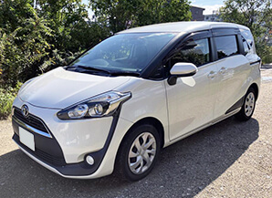 トヨタ シエンタ 2017年式 奈良県の買取実績 2024-11-03画像