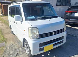 スズキ エブリイワゴン 2006年式 徳島県の買取実績 2024-11-03画像