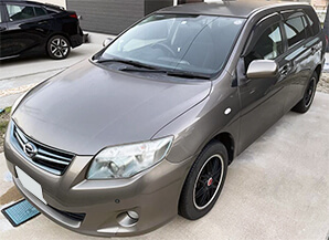 トヨタ カローラ フィールダー 2010年式 鳥取県の買取実績 2024-11-03画像