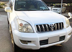 トヨタランドクルーザープラド2004岡山県の買取実績2024/11/06