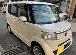 ホンダ N-BOX + 2013年式 兵庫県の買取実績 2024-12-01画像