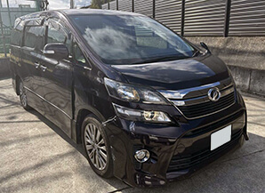 トヨタヴェルファイア2014大阪府の買取実績2024/12/09