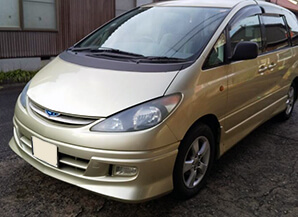 トヨタ エスティマ 2002年式 鳥取県の買取実績 2024-12-24画像