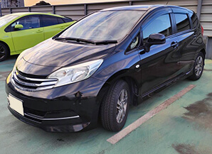 日産 ノート 2012年式 千葉県の買取実績 2024-12-30画像