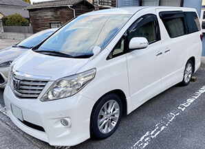 トヨタ アルファード 2010年 山口県の買取実績 2025/01/11