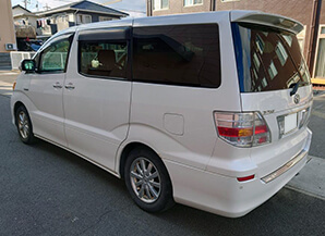 アルファード ハイブリッド2008静岡県の買取実績2025/01/17