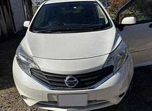日産 ノート 2014年式 岐阜県の買取実績 2025-01-26画像