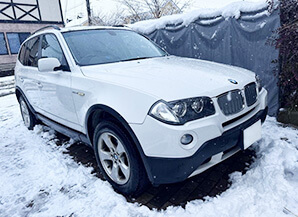 BMWX3 2.5si2009岩手県の買取実績1970/01/01